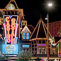 Casino Royale Panorama at Night 4 to 1 Ratio Photograph by Aloha Art