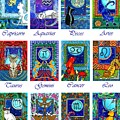 Cat Zodiac Astrological Signs Painting by Dora Hathazi Mendes Cat Zodiac Astrological Signs Painting by Dora Hathazi Mendes
