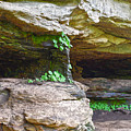 Caves In A Cliff Photograph by Phil Perkins Caves In A Cliff Photograph by Phil Perkins