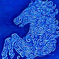 Celtic Horse Painting by Rebecca Wang Celtic Horse Painting by Rebecca Wang