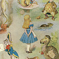 Characters From Alice In Wonderland by John Tenniel Characters From Alice In Wonderland by John Tenniel