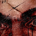 CHARLES MANSONS EYES dry blood Painting by Ryan Almighty CHARLES MANSONS EYES dry blood Painting by Ryan Almighty