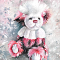 Charlie Bear Coconut Ice Painting by Miki De Goodaboom Charlie Bear Coconut Ice Painting by Miki De Goodaboom