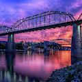 Chattanooga Sunset Photograph by Susan Rissi Tregoning Chattanooga Sunset Photograph by Susan Rissi Tregoning