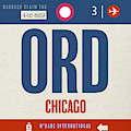 Chicago OHare ORD Airport Travel Baggage Claim Tag by Design Turnpike Chicago OHare ORD Airport Travel Baggage Claim Tag by Design Turnpike