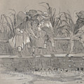 Children Sitting On A Fence by Winslow Homer Children Sitting On A Fence by Winslow Homer