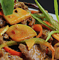 Chinese Pan Fried Beef A4 by Ilan Amihai Chinese Pan Fried Beef A4 by Ilan Amihai