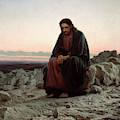 Christ in the Wilderness Painting by Ivan Kramskoy Christ in the Wilderness Painting by Ivan Kramskoy