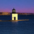 Extreme Hightide at Derby Wharf Lighthouse by Jeff Folger