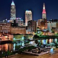 Cleveland Iconic Night Lights by Frozen in Time Fine Art Photography Cleveland Iconic Night Lights by Frozen in Time Fine Art Photography