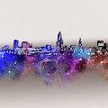 Cleveland Skyline Galaxy by Bekim M Cleveland Skyline Galaxy by Bekim M