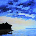 Clouds at Bay Sunrise by Deborah Smith