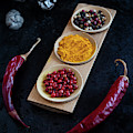 Collection of aromatic herbal peeper spices Photograph by Michalakis Ppalis Collection of aromatic herbal peeper spices Photograph by Michalakis Ppalis