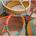 Colorful Baskets from Nurenberg Market Photograph by Peggy Dietz Colorful Baskets from Nurenberg Market Photograph by Peggy Dietz