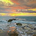 Colorful Morning Sky and Sea Photograph by Steve DaPonte Colorful Morning Sky and Sea Photograph by Steve DaPonte