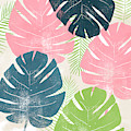 Colorful Palm Leaves 1- Art by Linda Woods Mixed Media by Linda Woods Colorful Palm Leaves 1- Art by Linda Woods Mixed Media by Linda Woods