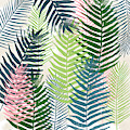 Colorful Palm Leaves 2- Art by Linda Woods Mixed Media by Linda Woods Colorful Palm Leaves 2- Art by Linda Woods Mixed Media by Linda Woods