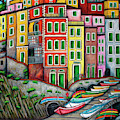 Colours of Riomaggiore Cinque Terre by Lisa Lorenz Colours of Riomaggiore Cinque Terre by Lisa Lorenz