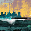 Columbus Abstract Skyline I by Naxart Studio Columbus Abstract Skyline I by Naxart Studio