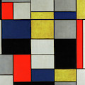 Composition, 1919-1920 Painting by Piet Mondrian Composition, 1919-1920 Painting by Piet Mondrian