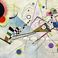 Composition 8 - Komposition 8 Painting by Wassily Kandinsky Composition 8 - Komposition 8 Painting by Wassily Kandinsky