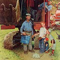 Construction Crew by Norman Rockwell Construction Crew by Norman Rockwell