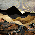 Copper and Gold Mountains Digital Art by Spacefrog Designs Copper and Gold Mountains Digital Art by Spacefrog Designs
