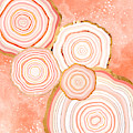 Coral Agate Abstract by Spacefrog Designs Coral Agate Abstract by Spacefrog Designs