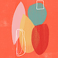 Coral Modern Abstract 1- Art by Linda Woods Mixed Media by Linda Woods Coral Modern Abstract 1- Art by Linda Woods Mixed Media by Linda Woods