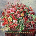 Corbeille De Fleurs Painting by Pierre-auguste Renoir Corbeille De Fleurs Painting by Pierre-auguste Renoir