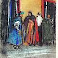 Corteo Medievale Pastel by Suzanne Giuriati Cerny Corteo Medievale Pastel by Suzanne Giuriati Cerny