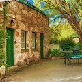 Country farmhouse Digital Art by Frank Lee Country farmhouse Digital Art by Frank Lee