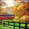 Country Red in Autumn Photograph by Debra and Dave Vanderlaan Country Red in Autumn Photograph by Debra and Dave Vanderlaan
