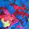 Crabs in Space Painting by Barbara O'Toole Crabs in Space Painting by Barbara O'Toole