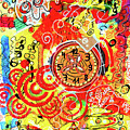 Crazy Time Mixed Media by Mimulux Patricia No Crazy Time Mixed Media by Mimulux Patricia No
