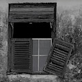 Crumblling window Photograph by Stuart Manning Crumblling window Photograph by Stuart Manning