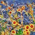 Daisies Mixed Media by Christopher Reed Daisies Mixed Media by Christopher Reed