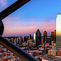 Dallas Texas Skyline Colorful Panoramic From Reunion Tower Photograph by Gregory Ballos Dallas Texas Skyline Colorful Panoramic From Reunion Tower Photograph by Gregory Ballos
