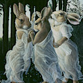 Dancing Graces Painting by Melinda Copper Dancing Graces Painting by Melinda Copper