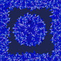 Dark Blue Floral for Home Decor Digital Art by Delynn Addams Dark Blue Floral for Home Decor Digital Art by Delynn Addams