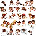 Day In The Life Of A Boy by Norman Rockwell Day In The Life Of A Boy by Norman Rockwell