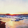 Daytona Beach - 09 Painting by AM FineArtPrints Daytona Beach - 09 Painting by AM FineArtPrints