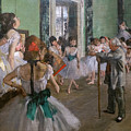 Degas, The Dance Class Detail by Edgar Degas Degas, The Dance Class Detail by Edgar Degas