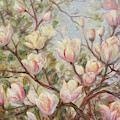 Delicate tulip tree Painting by Lynne Pittard Delicate tulip tree Painting by Lynne Pittard