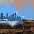 Denver Abstract Skyline I by Naxart Studio Denver Abstract Skyline I by Naxart Studio