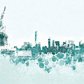 Design 139 New York City Mixed Media by Lucie Dumas Design 139 New York City Mixed Media by Lucie Dumas