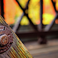 Details On A Covered Bridge Photograph by Jeff Sinon Details On A Covered Bridge Photograph by Jeff Sinon