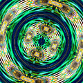 Digital Art - Tilted Axis Mixed Media by Kae Cheatham Digital Art - Tilted Axis Mixed Media by Kae Cheatham