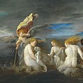DOMENICO FETTI Hero Mourning the Dead Leander. Date/Period 1621 - 1622. Painting. Painting by Domenico Fetti DOMENICO FETTI Hero Mourning the Dead Leander. Date/Period 1621 - 1622. Painting. Painting by Domenico Fetti