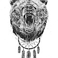 Don't wake the bear Drawing by Balazs Solti Don't wake the bear Drawing by Balazs Solti